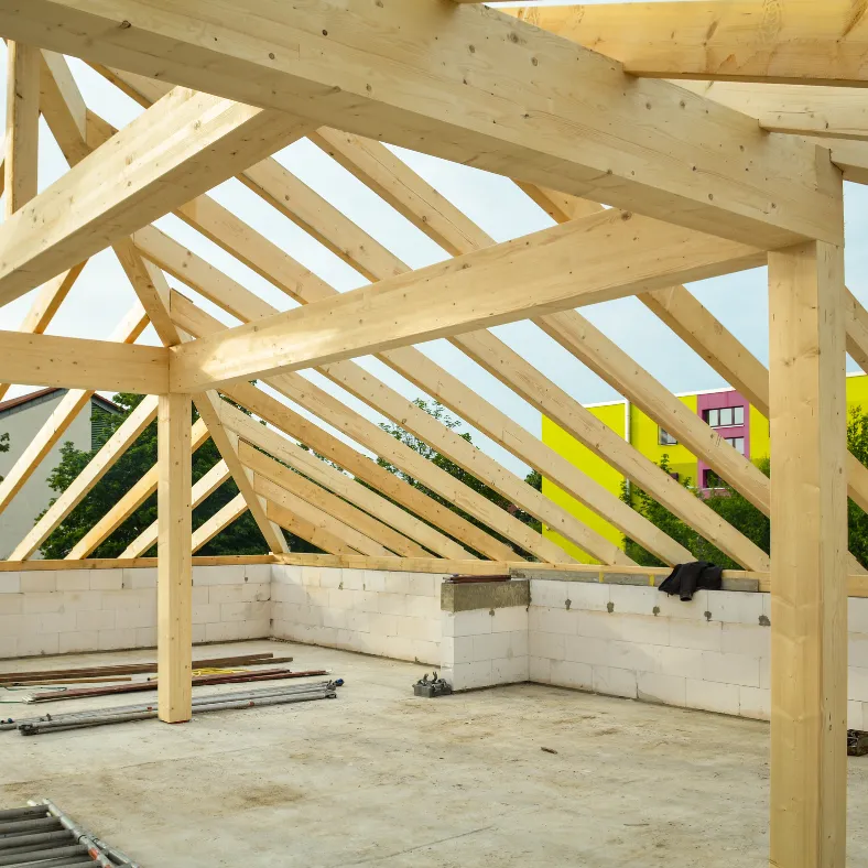remplacement d'une charpente bois à Laragne Montéglin